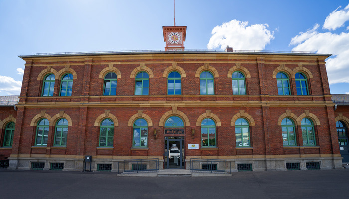 Außenansicht der Dienststelle Weiden