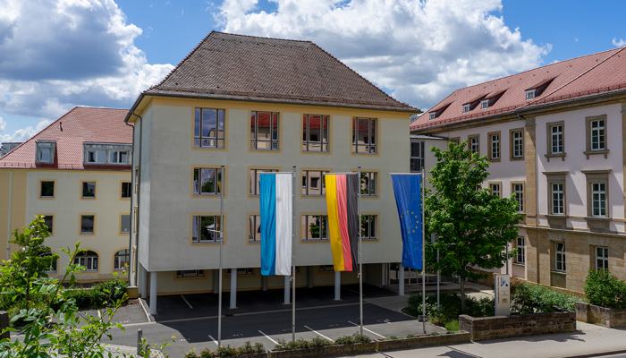 Außenansicht der Dienststelle Bayreuth